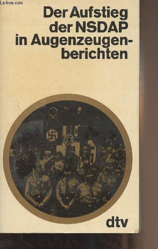 Der aufstieg nsdap - der, in