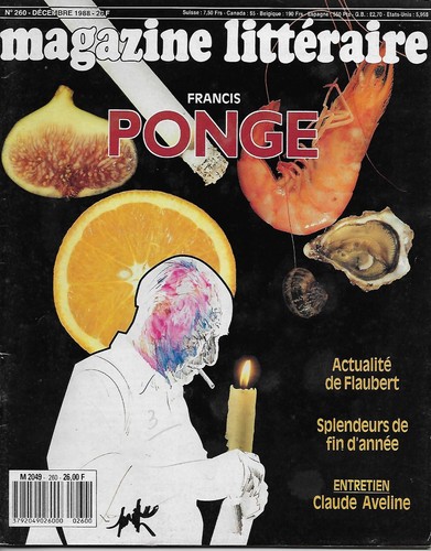 Magazine litteraire 260 - magazine,
