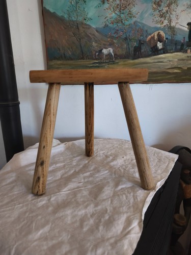 Tabouret traite tripode - tabouret, de