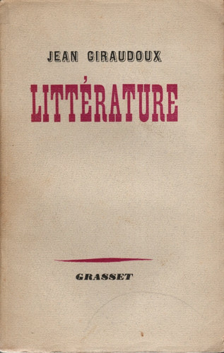 Jean giraudoux litterature - ,