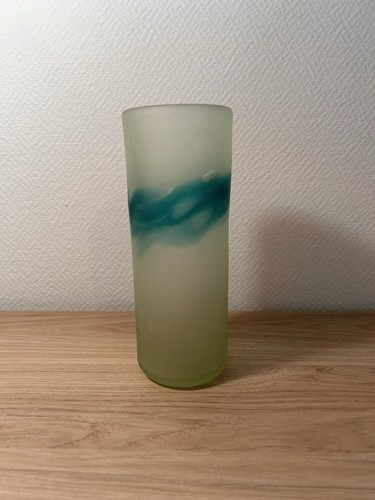 Vase verre soufflé - verre,