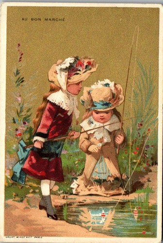 Chromos bon marche voir - au,