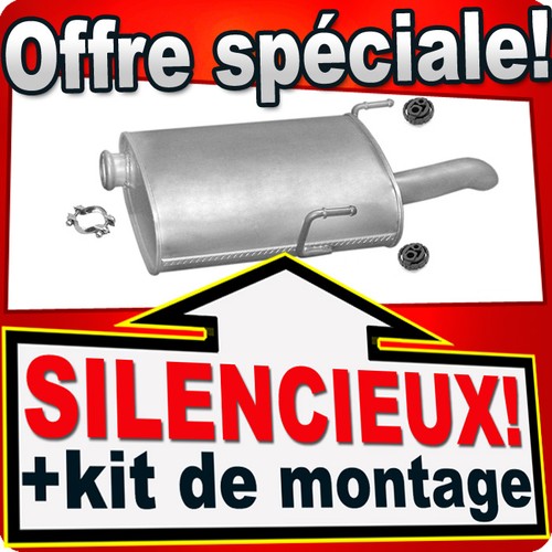 Silencieux arriere pour - arriere,