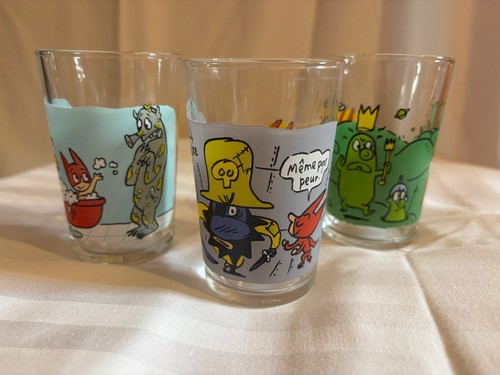 Lot verres à moutarde - de, 3