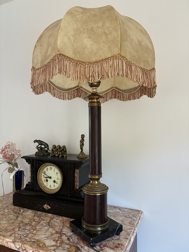 Grande lampe colonne laiton - lampe,