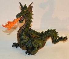 Figurine DRAGON cracheur de feu vintage 1999 PAPO