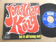  DISQUE 45T DE JONATHAN KING