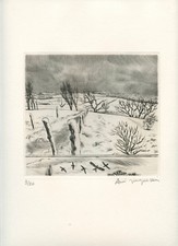 JACQUEMIN ANDRÉ GRAVURE 1984