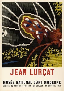 Jean lurçat affiche - lurçat,,