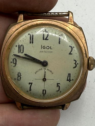 Montre mecanique igol vinatage - montre,