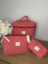 Lot de 3 Vanity Trousses à