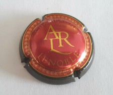 Capsule de Champagne ARL LENOBLE rouge or et noire
