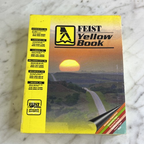 Collectible feist yellow book - collectible,