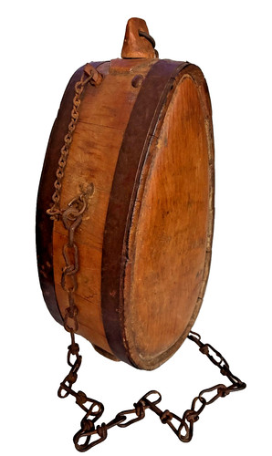 Rare gourde bois - rare gourde, 19ème