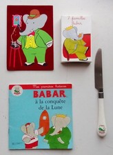 vintage  lot  ancien    babar