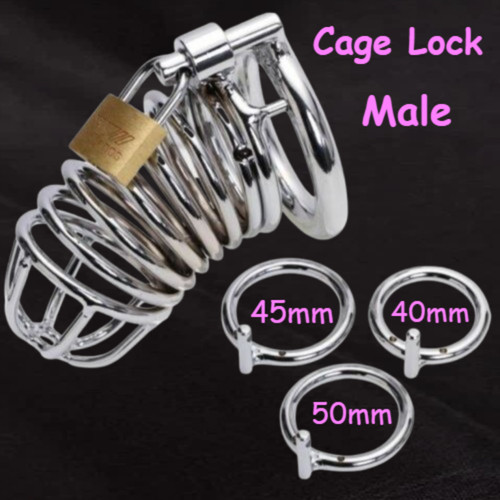 Pénis cage lock chasteté - cage, de