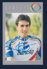 CYCLISME carte cycliste JOSE LUIS ARRIETA équipe BANESTO 1993 Signée
