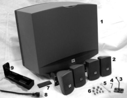 Jbl sms1 kit - kit, enceintes