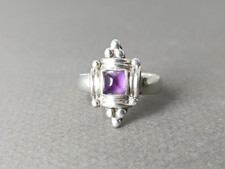 Ancienne Bague Améthyste Sur