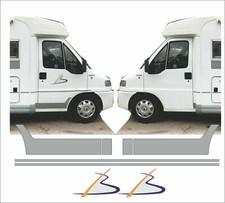 Kit décoratif de réparation avant Burstner modèle T, pour modèles de 1995 à 2000