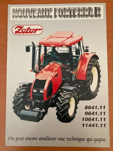 Affiche zetor nouveaux fortera - affiche,