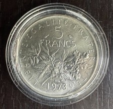 Veme République - 5 francs
