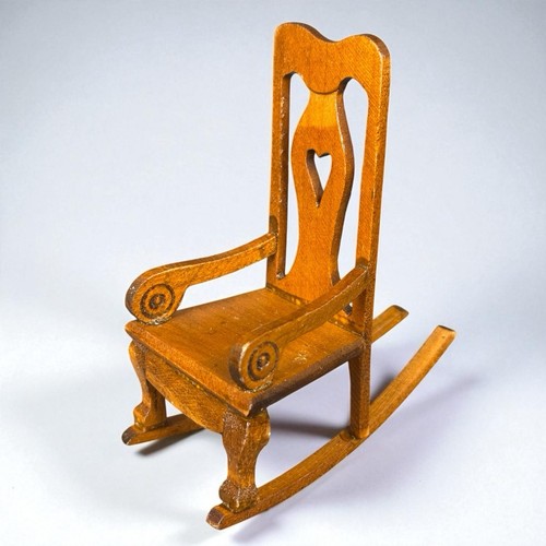 Rocking chair miniature bois - rocking-chair,