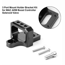 3 Port Mount Holder Bracket Kit Pour MAC AEM Boost Controller Solenoid Valve