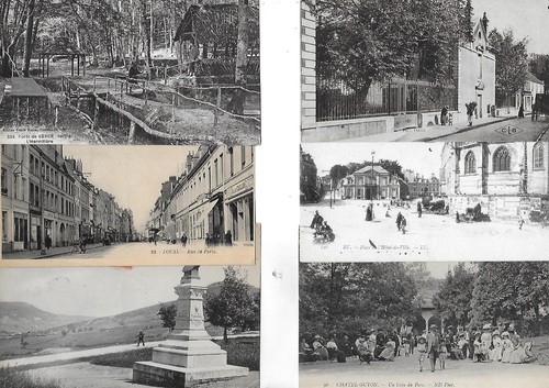 Lot cartes postales - 50,