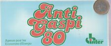 Autocollant. Radio. ANTI GASPI 80. France Inter