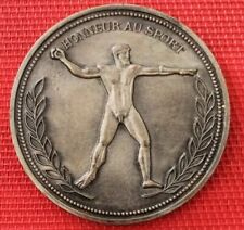 Médaille Banque Crédit Agricole Mutuel. Honneur au Sport. zncien logo C A