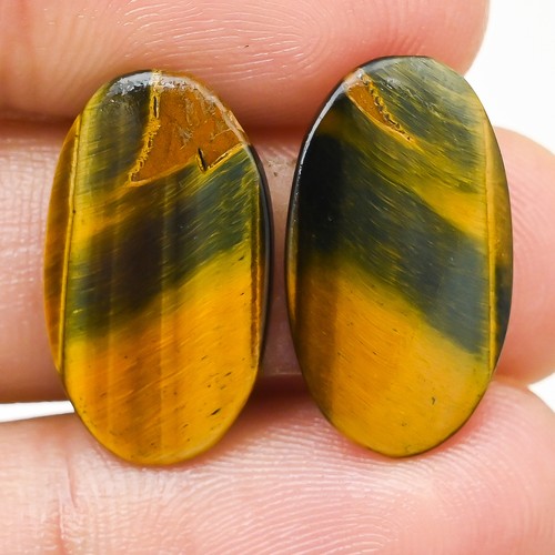 30cts œil tigre doré - 15.30cts, Œil-de-tigre