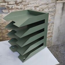 Classeur De Bureau En Métal Porte Courrier Columbia Super Etat Déco Industrielle