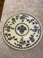 Faïence bleu DELFT MINTON assiette plate 26,5 cm
