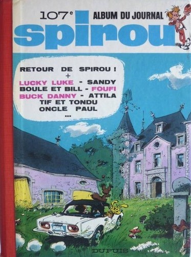 Spirou recueil 107 - spirou,