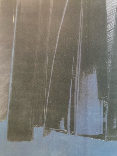 Pierre soulages affiche - soulages,