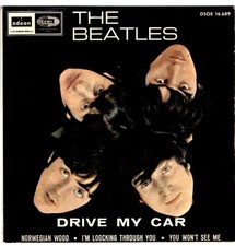 The Beatles - 45 T EP Drive My Car (Espagne - 1966)
