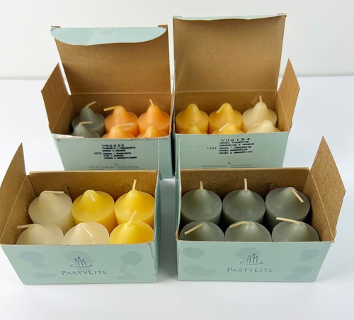 Partylite candles 4 boxes - partylite,