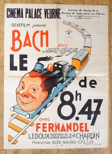 Train 8h47 bach - de, fernandel
