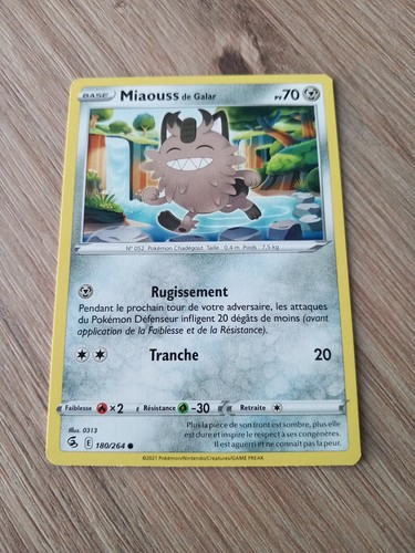 Carte pokémon miaouss - pokémon,