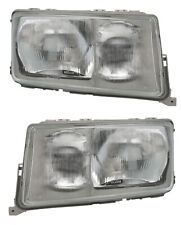 PHARE AVANT DROIT + GAUCHE H4 PNEUMATIQUE MERCEDES 190 W201 (10.1982-08.1993)'.