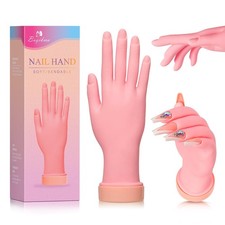 Nail Practice Hand Flexible