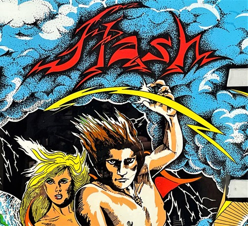 Williams flash pinball machine - flash,