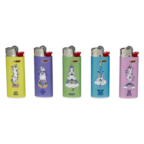 Briquet bic mini - bic, licornes