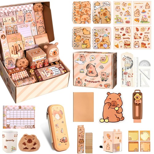 Papeterie kawaii ensemble - papeterie, kawaii,