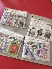 Lot ancien timbres du monde