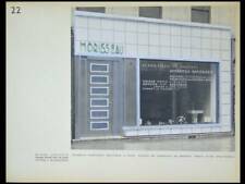 ART DECO FRANÇAIS, MAGASIN SANITAIRE À PARIS - POCHOIR 1930 - MATHON