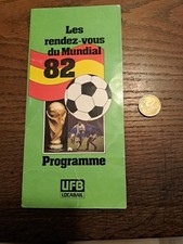 PROGRAMME LES RENDEZ-VOUS DU MUNDIAL 82. ESPAÑA 82 FOOTBALL