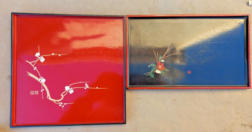 Plateaux décor de - à,