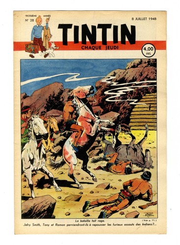 Journal tintin edition belge - tintin,